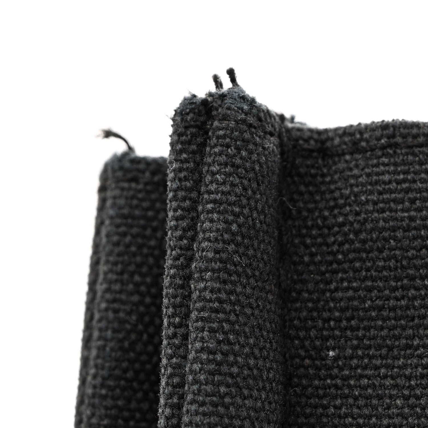 Hermes Canvas Herline MM Tote Black 14 of 15