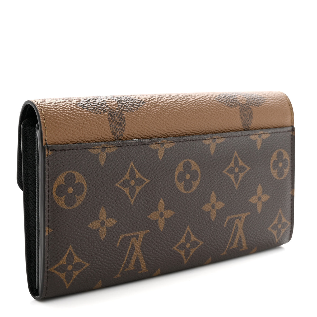 Reverse Monogram Giant Sarah Wallet