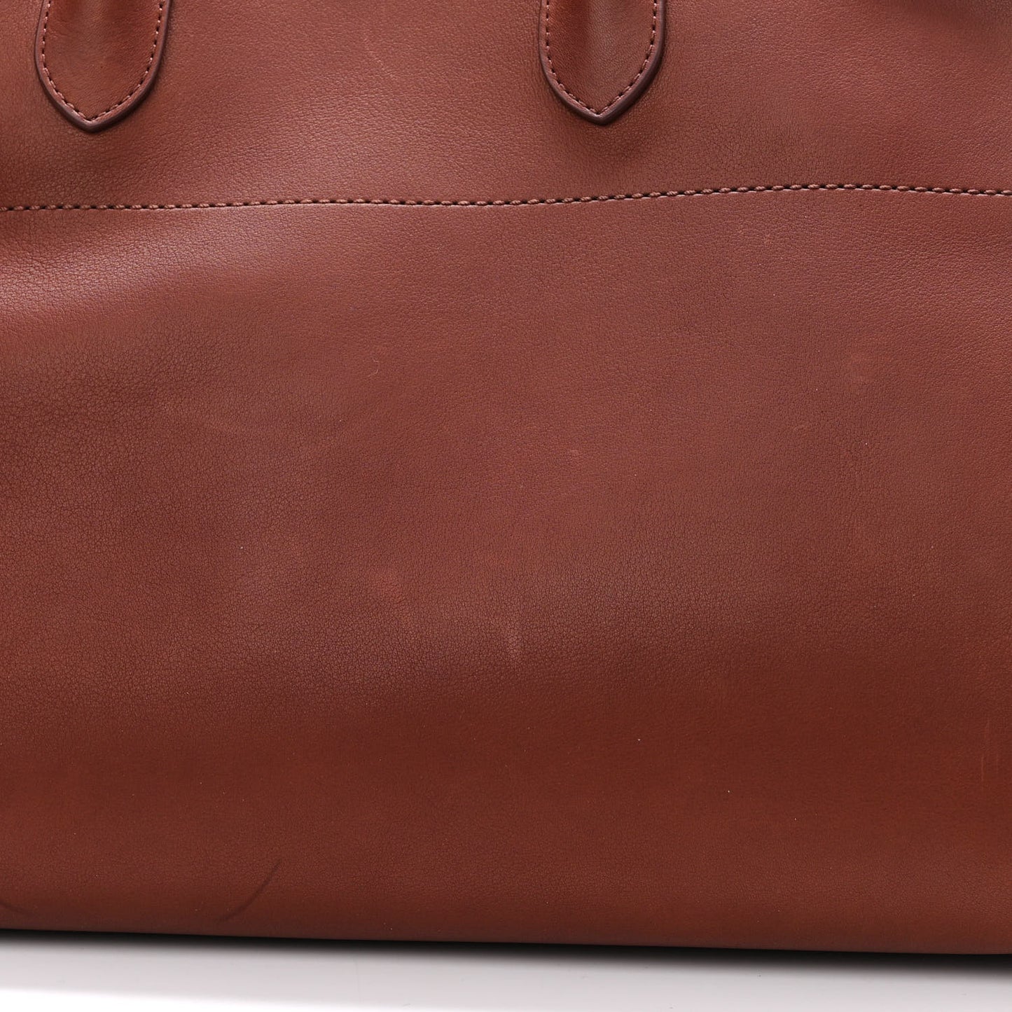 Polished Saddle Calfskin Soft Margaux 15 New Burgundy