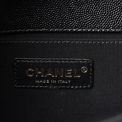 Chanel Caviar Quilted Medium Boy Flap Black 5 of 9