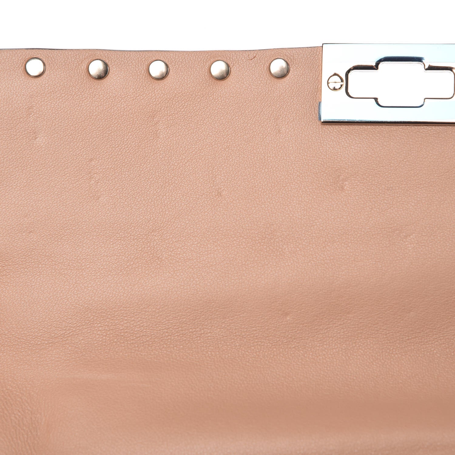 Valentino Garavani Nappa Medium Rockstud Spike Shoulder Bag Soft Noisette 10 of 10