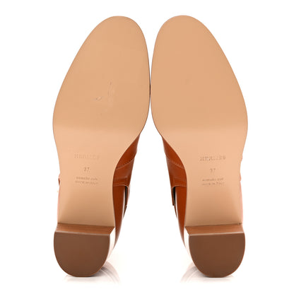 Hermes Calfskin Frenchie 50 Ankle Boots 37 Naturel 6 of 10