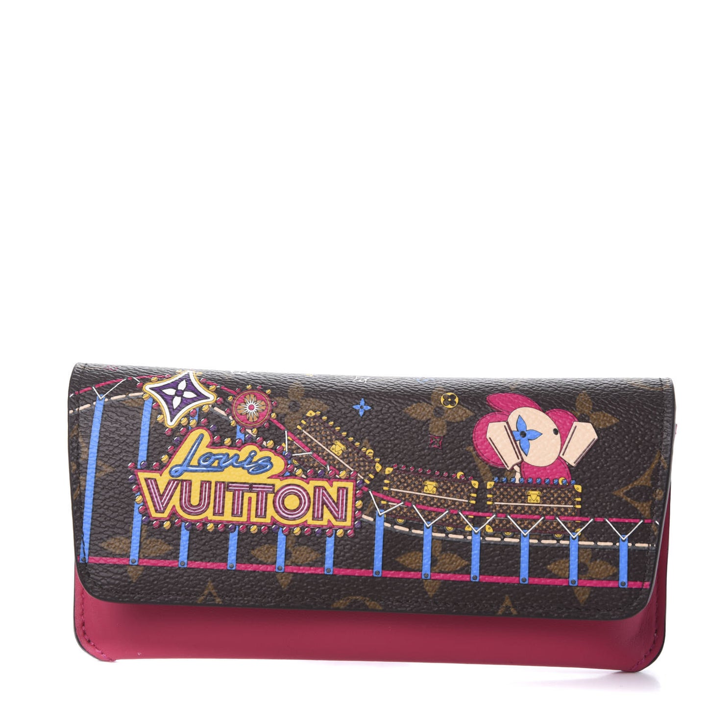 Monogram 2020 Christmas Animation Roller Coaster Woody Glasses Case Pivoine