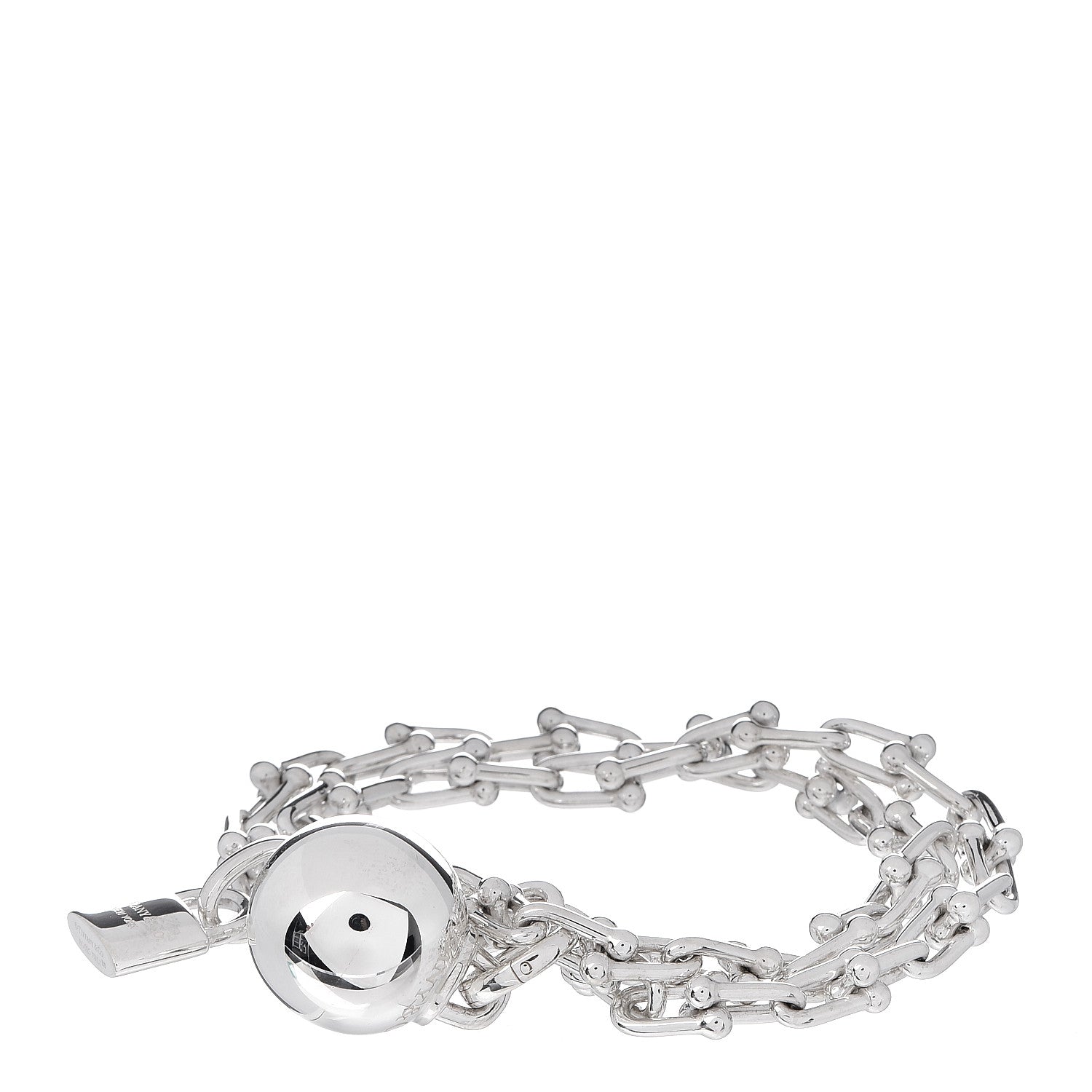 Tiffany Sterling Silver HardWear Wrap Bracelet 1 of 4