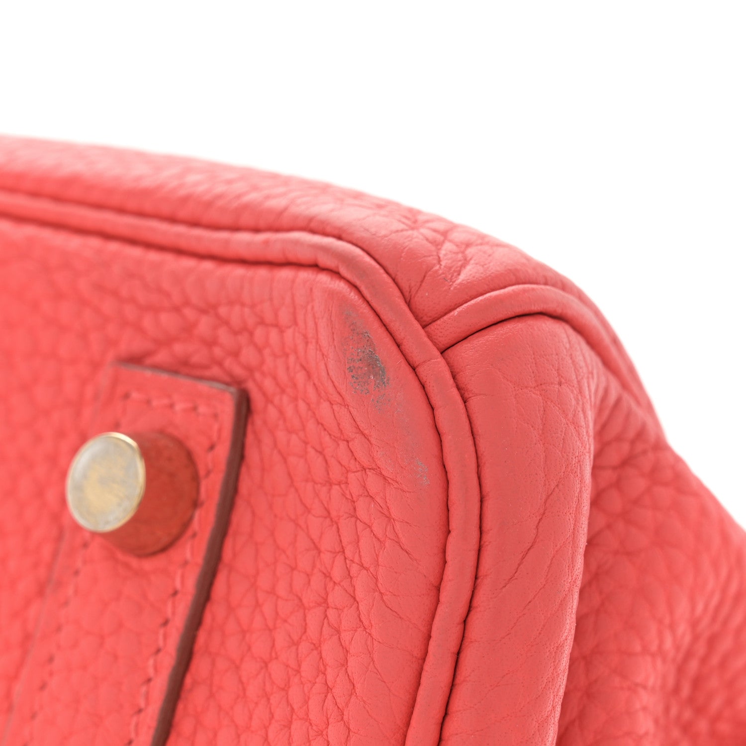 Hermes Taurillon Clemence Birkin 30 Rose Jaipur 15 of 15