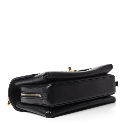 Chanel Lambskin Sleek And Chic Flap Black 4 of 11