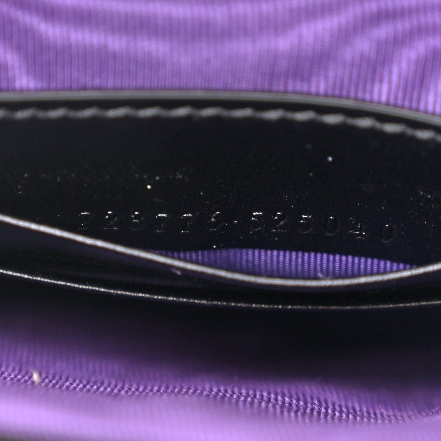 Gucci Nylon Calfskin Enamel GG Matelasse Mini Top Slip Handle Crossbody Bag Black 7 of 10