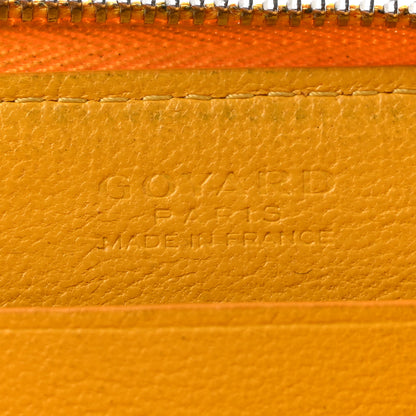 Goyard Goyardine Matignon PM Wallet Yellow 6 of 12