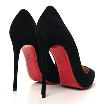 Christian Louboutin Suede So Kate 120 Pumps 36 Black 4 of 8