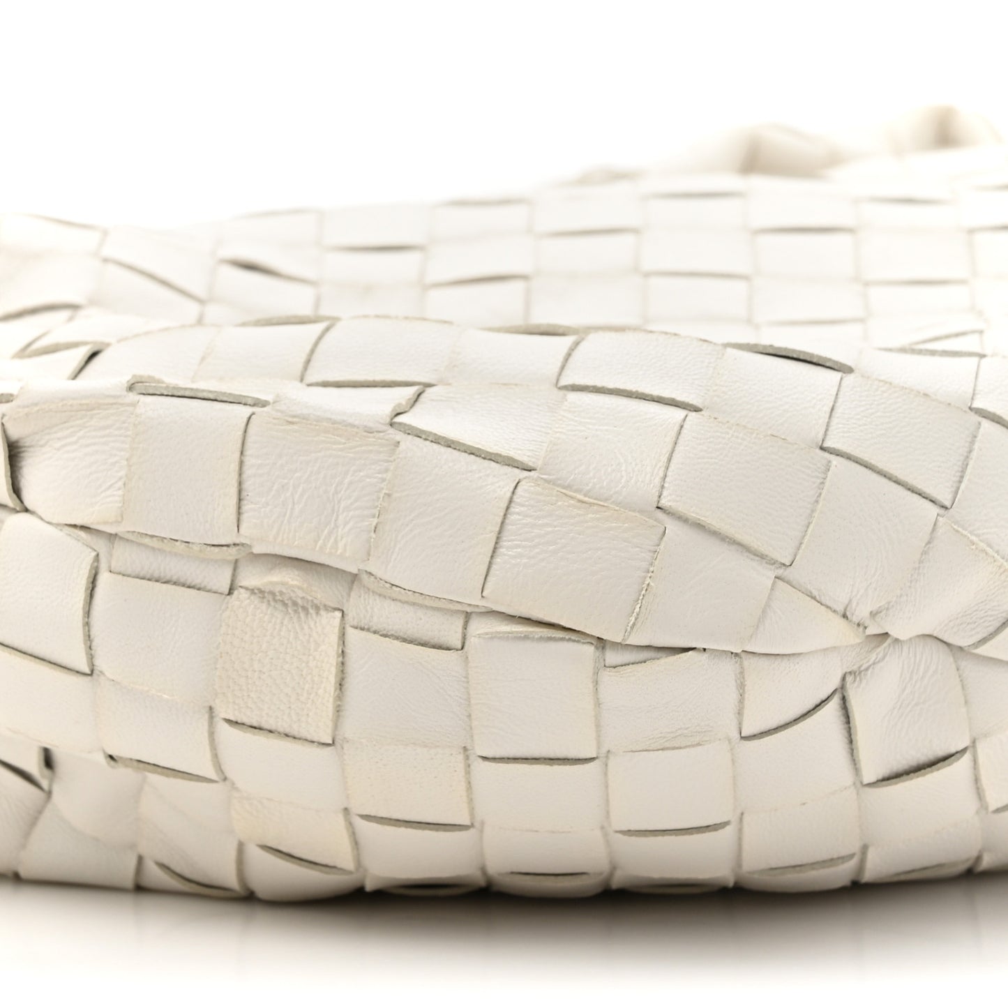 Nappa Intrecciato Teen Jodie Hobo White