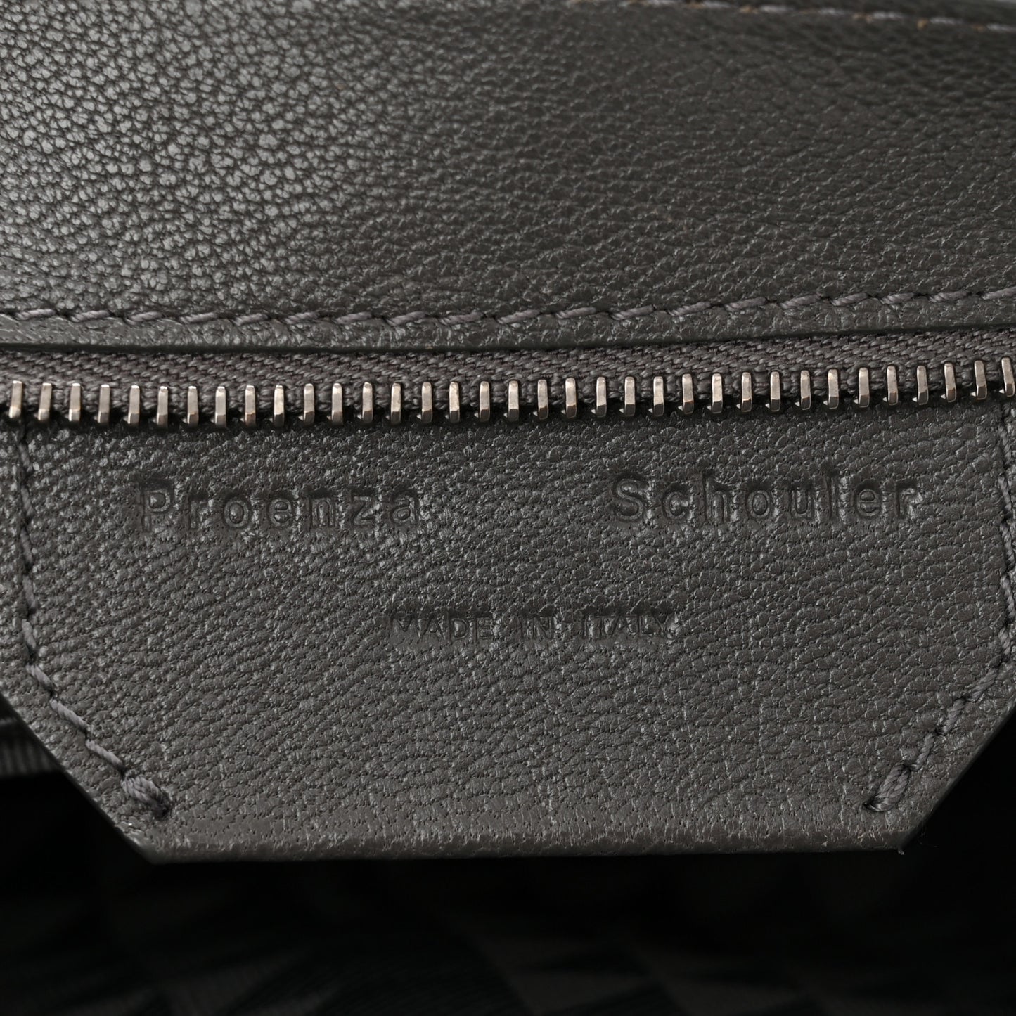 Lambskin PS1 Mini Pouch Messenger Smoke