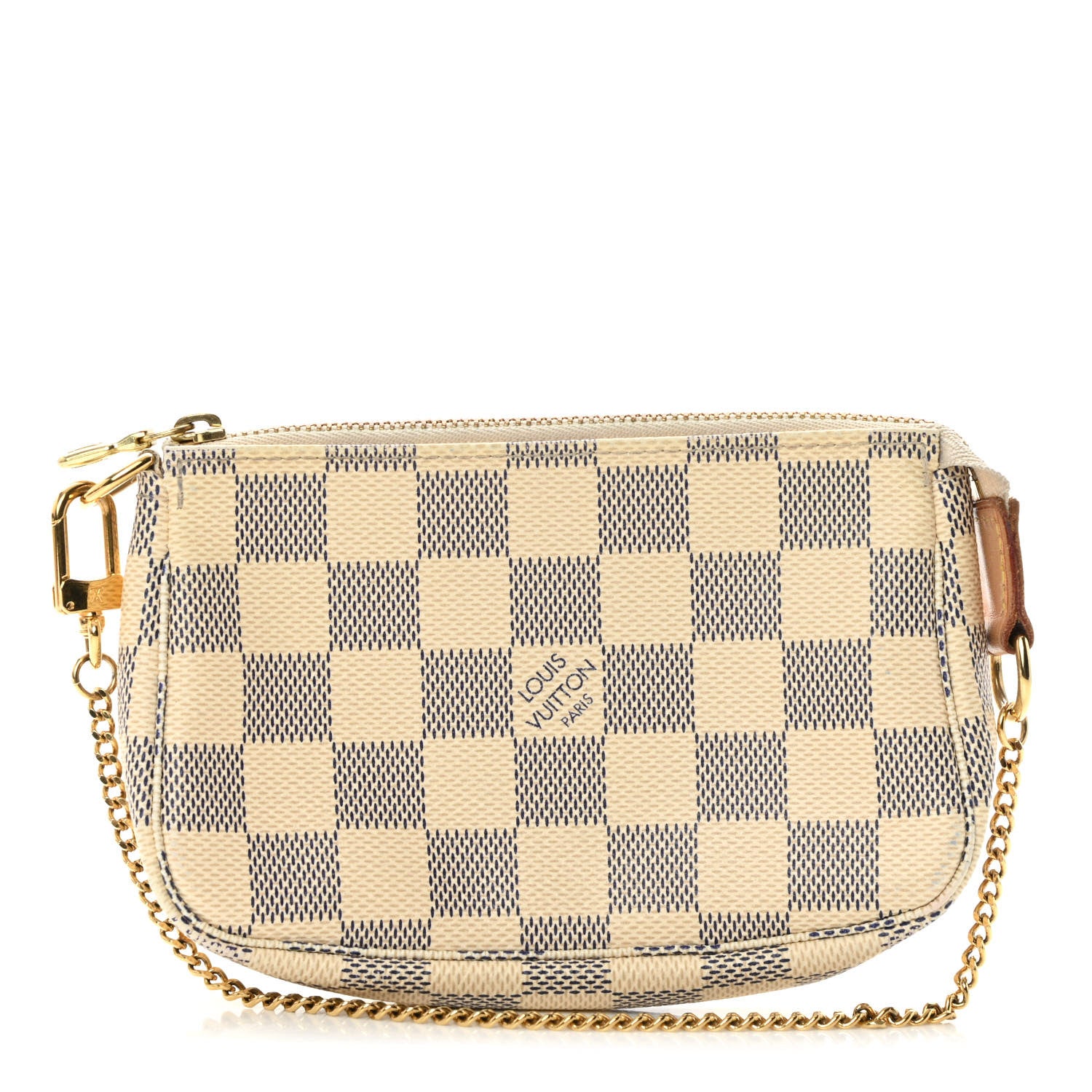 Louis Vuitton Damier Azur Mini Pochette Accessories 1 of 10