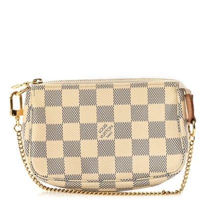 Louis Vuitton Damier Azur Mini Pochette Accessories 1 of 10