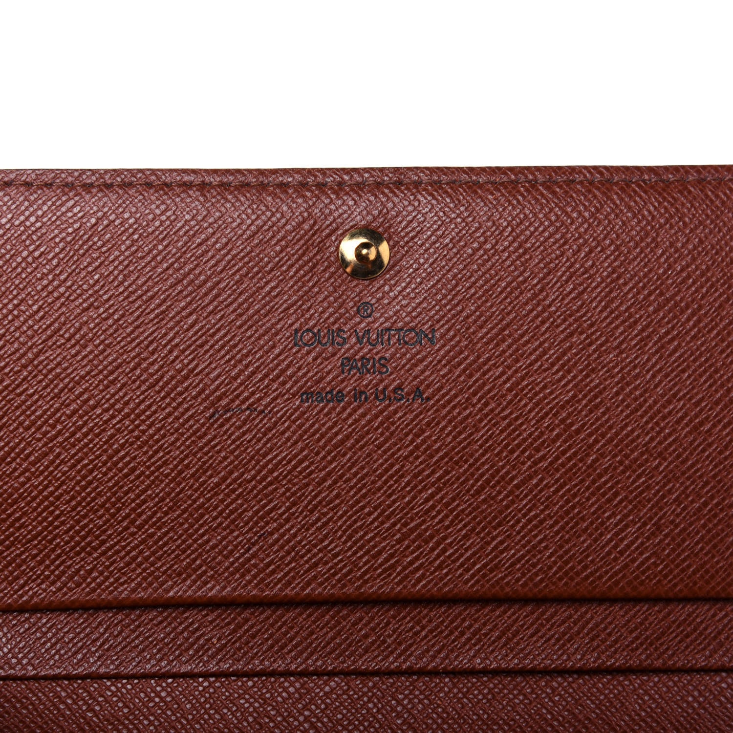 Louis Vuitton Monogram Porte-Monnaie Tresor Wallet 8 of 11