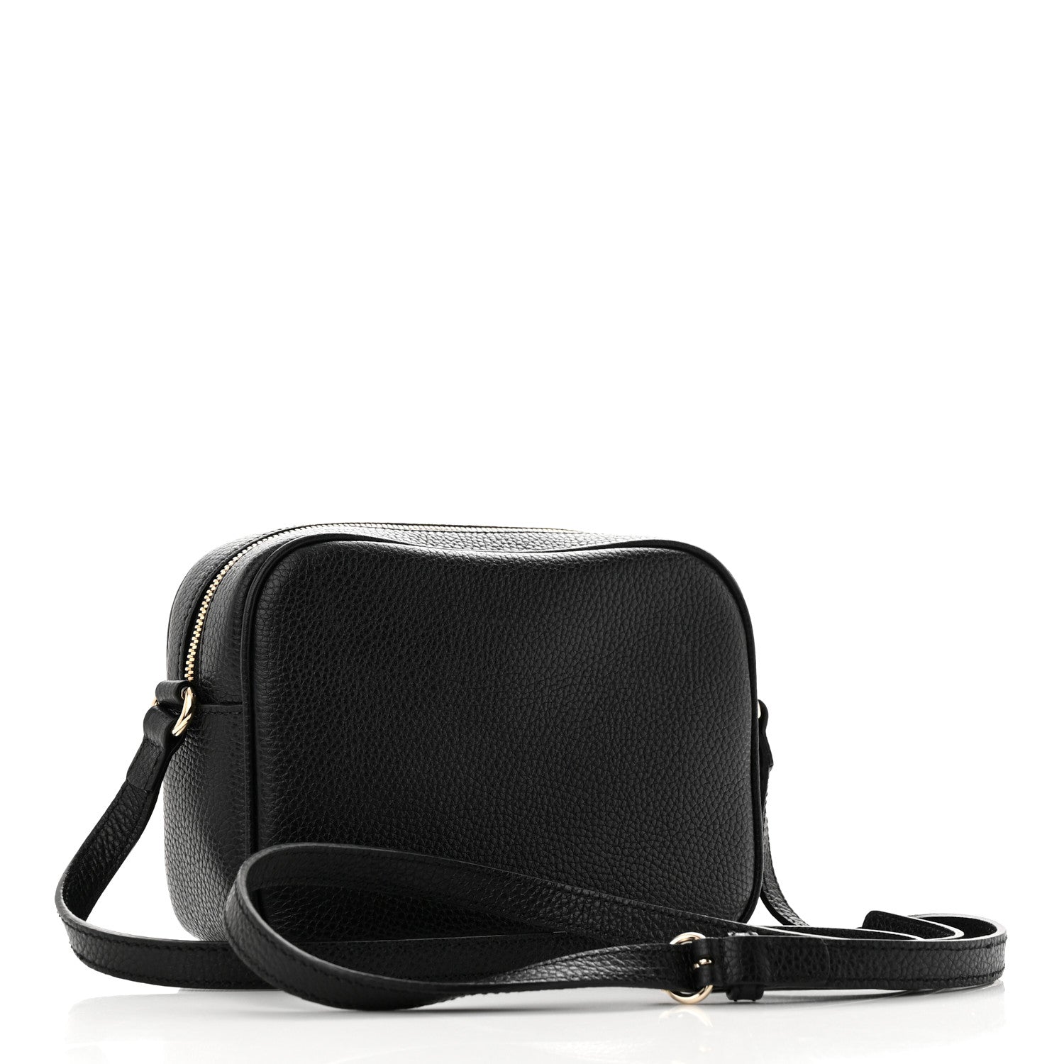 Gucci Pebbled Calfskin Small Soho Disco Bag Black 2 of 11