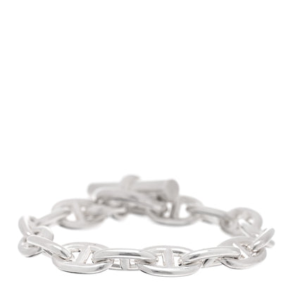 Hermes Sterling Silver MM Chaine D'Ancre Bracelet 1 of 4
