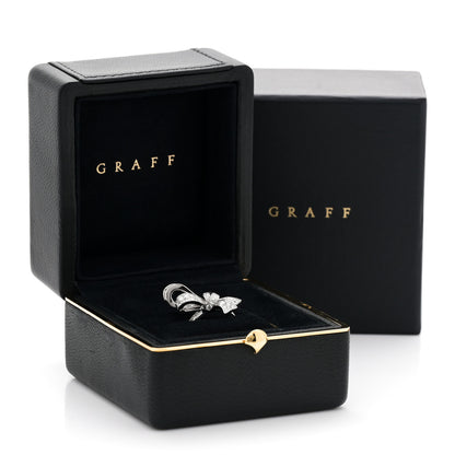 Graff 18K White Gold Diamond Tilda’s Bow Ring 47 4.25 5 of 5