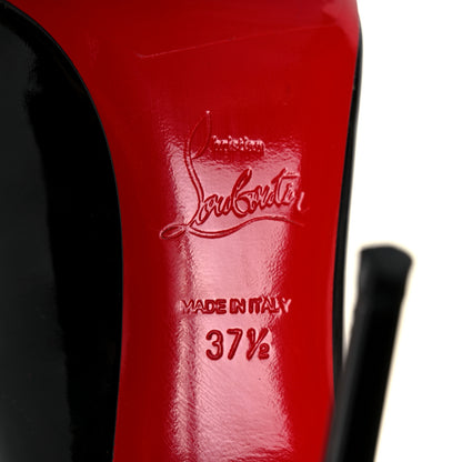 Christian Louboutin Patent Pigalle Follies 100 Pumps 37.5 Black 18 of 30