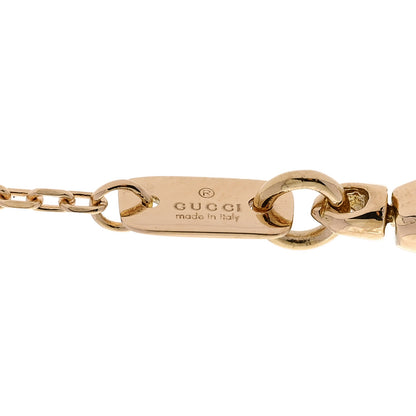Gucci 18K Yellow Gold Diamond Onyx Le Marche Des Merveilles Feline Pendant Necklace 4 of 5