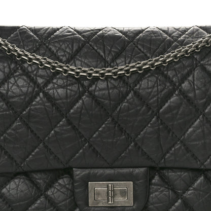 Chanel Aged Calfskin Quilted 2.55 Reissue 227 Flap Black 8 of 11