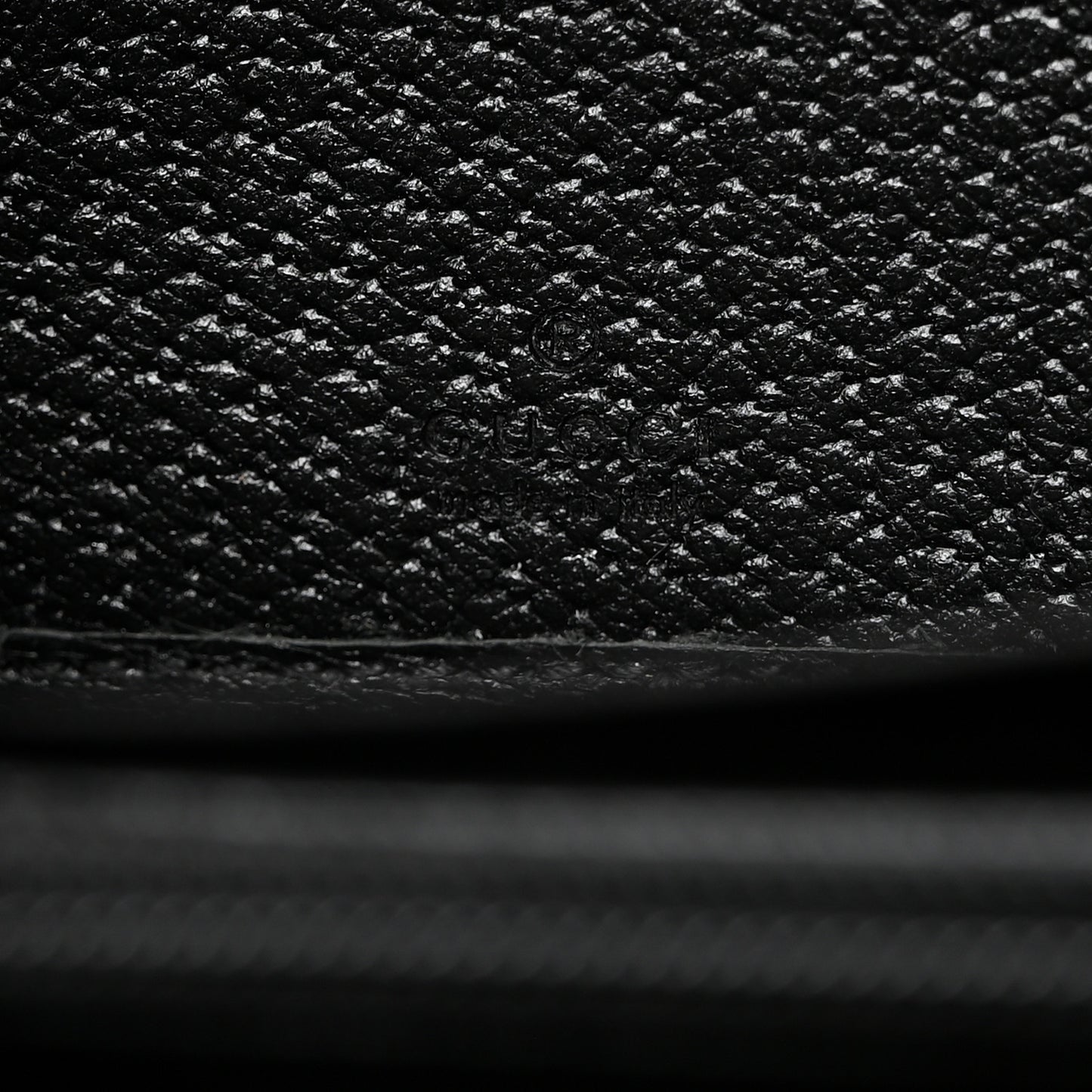 GG Supreme Monogram Psychedelic Zip Around Wallet Black Multicolor