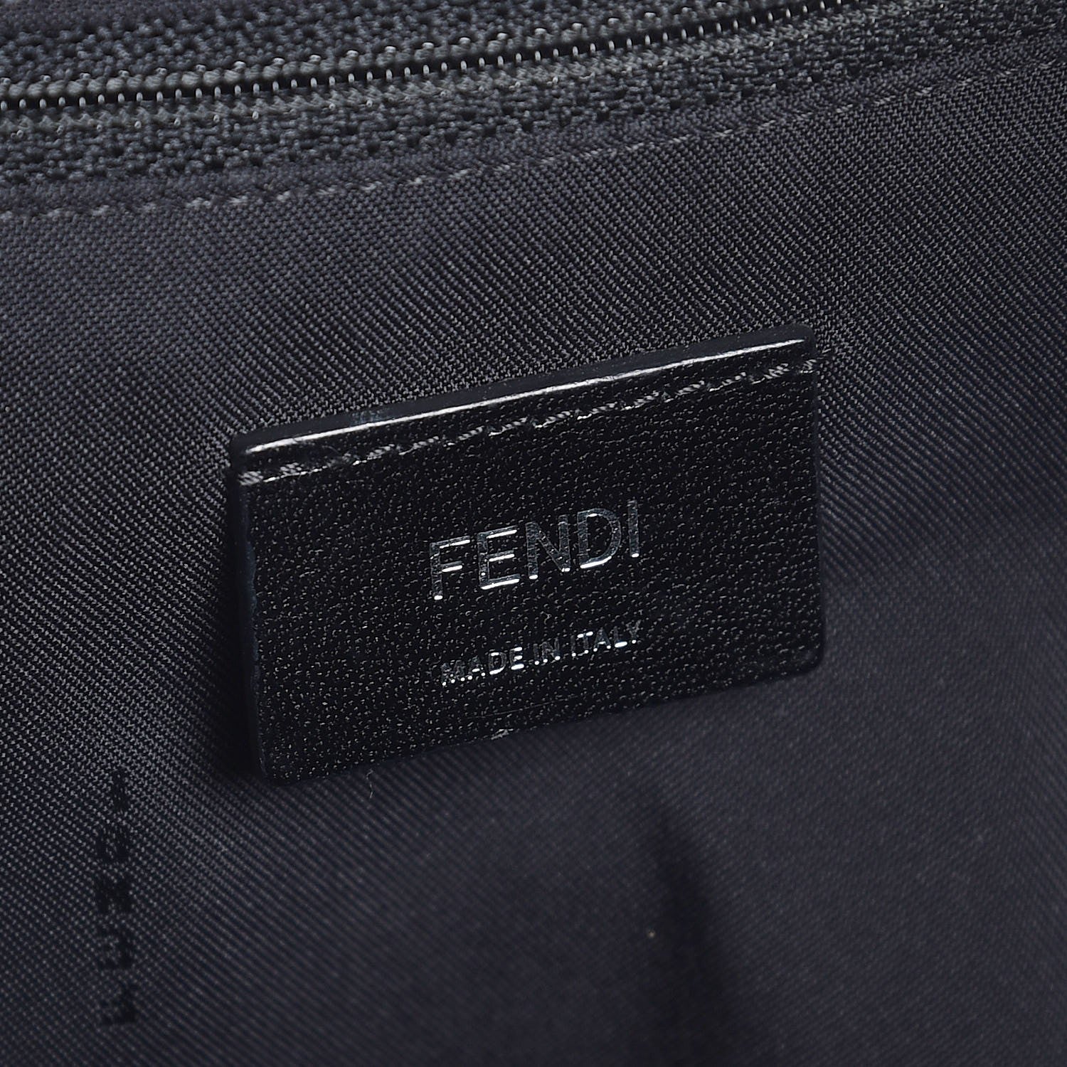 Fendi Nylon Vitello Elite Flamingo Granite Lightning Monster Eyes Backpack Multicolor Lavagna 7 of 9