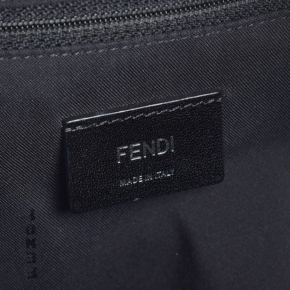 Fendi Nylon Vitello Elite Flamingo Granite Lightning Monster Eyes Backpack Multicolor Lavagna 7 of 9