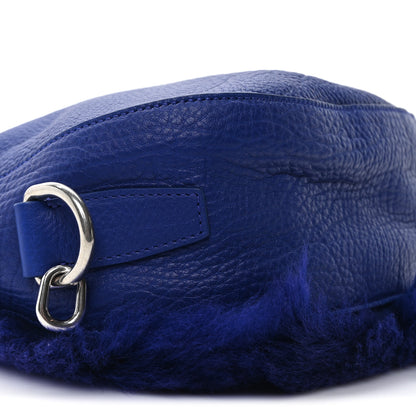Burberry Shearling Small Knight Crossbody Bag Knight 8 of 9