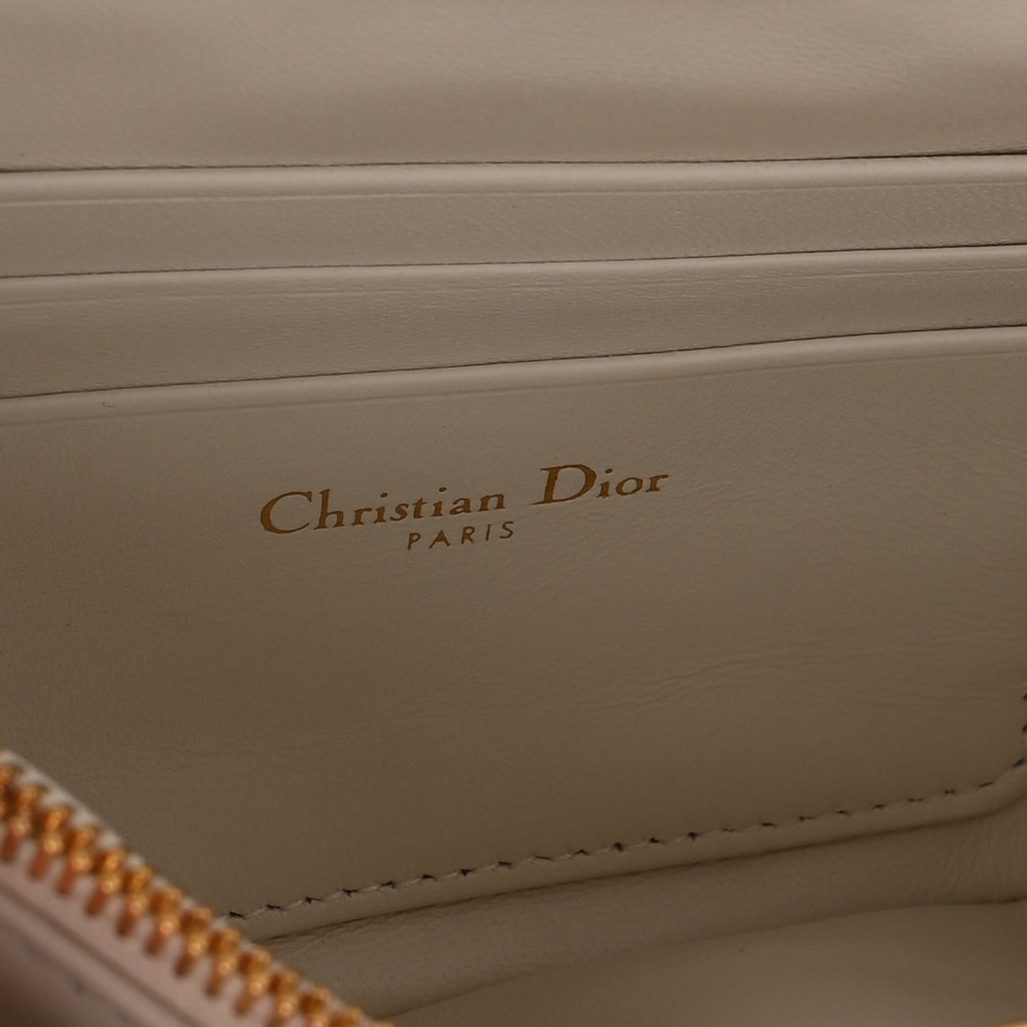 Calfskin Star Motif Macrocannage Mini Caro Bag Latte