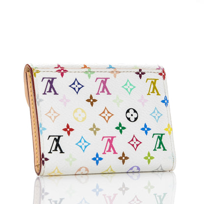 Louis Vuitton Monogram Multicolor Business Card Holder White 3 of 7
