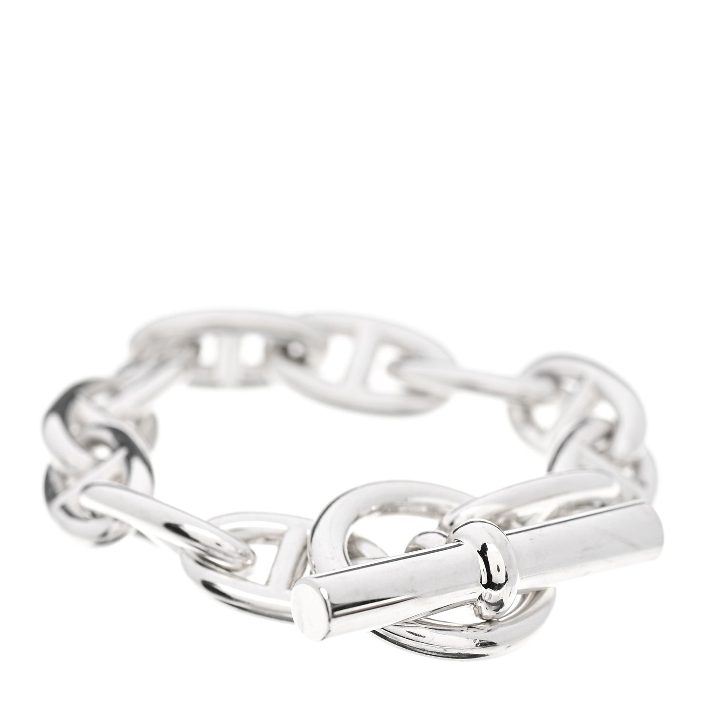 Sterling Silver GM Chaine D'Ancre Bracelet 12