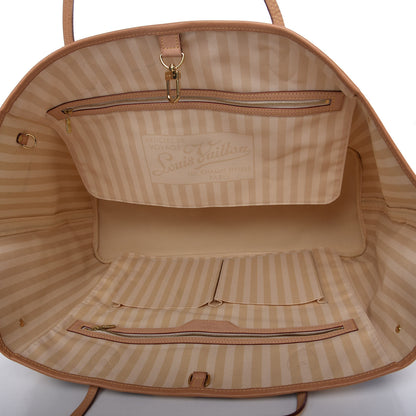 Louis Vuitton Monogram Rayures Neverfull XL 5 of 9