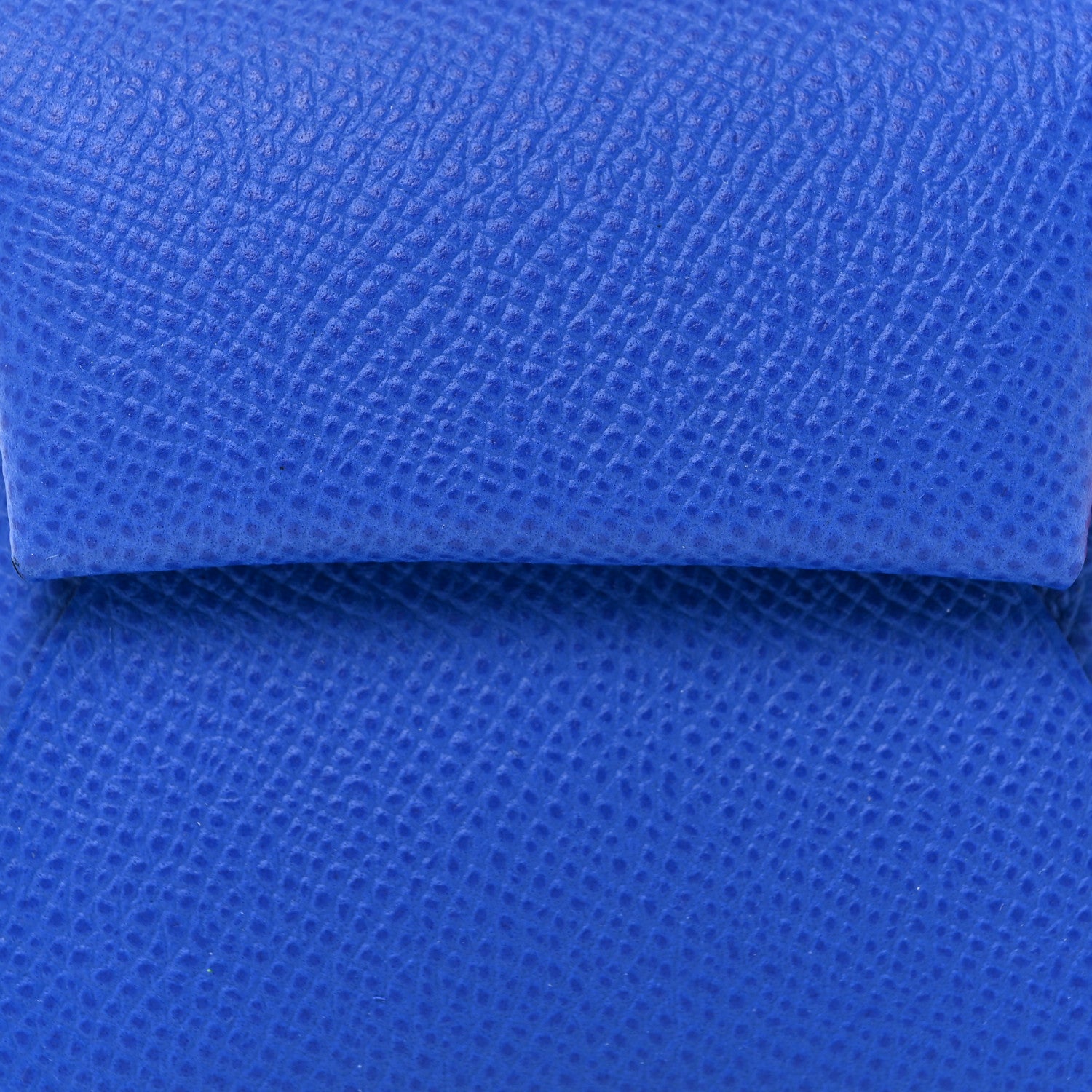 Hermes Epsom Bastia Verso Coin Purse Bleu France Orange 7 of 10