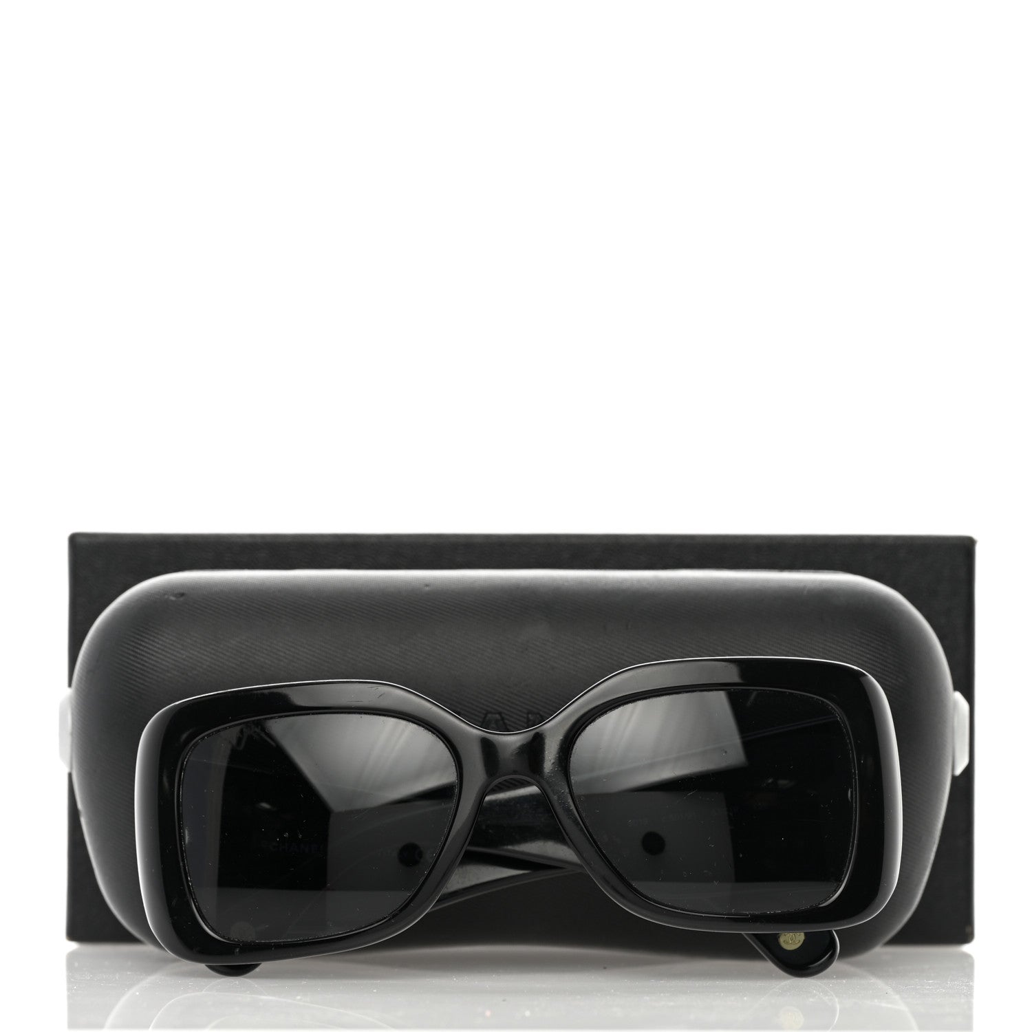 Chanel Acetate Quilted Sunglasses 5019 Black 14 of 14