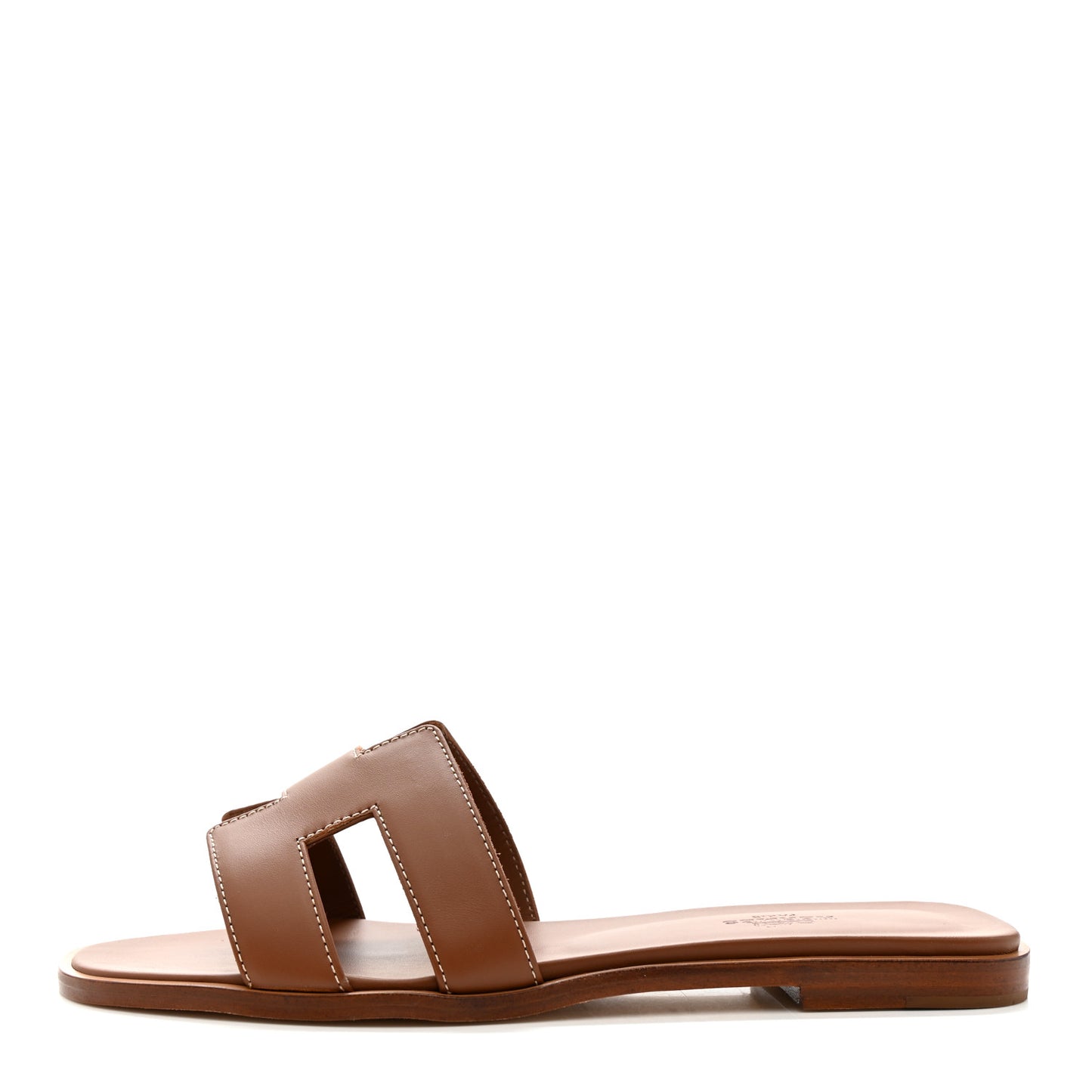 Box Calfskin Oran Sandals 36.5 Gold 38.5 Gold