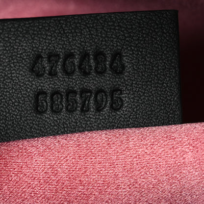 Gucci Velvet Matelasse GG Marmont Belt Bag Black 95 38 Black 7 of 10