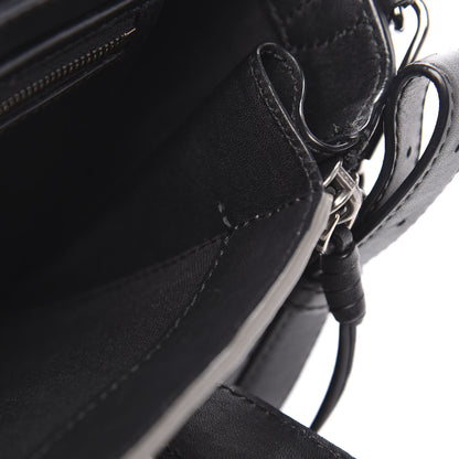 3.1 Phillip Lim 3.1 Metallic Calfskin Shark Embossed Mini Pashli Satchel Black Gunmetal 6 of 9