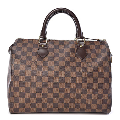 Louis Vuitton Damier Ebene Speedy 30 1 of 10