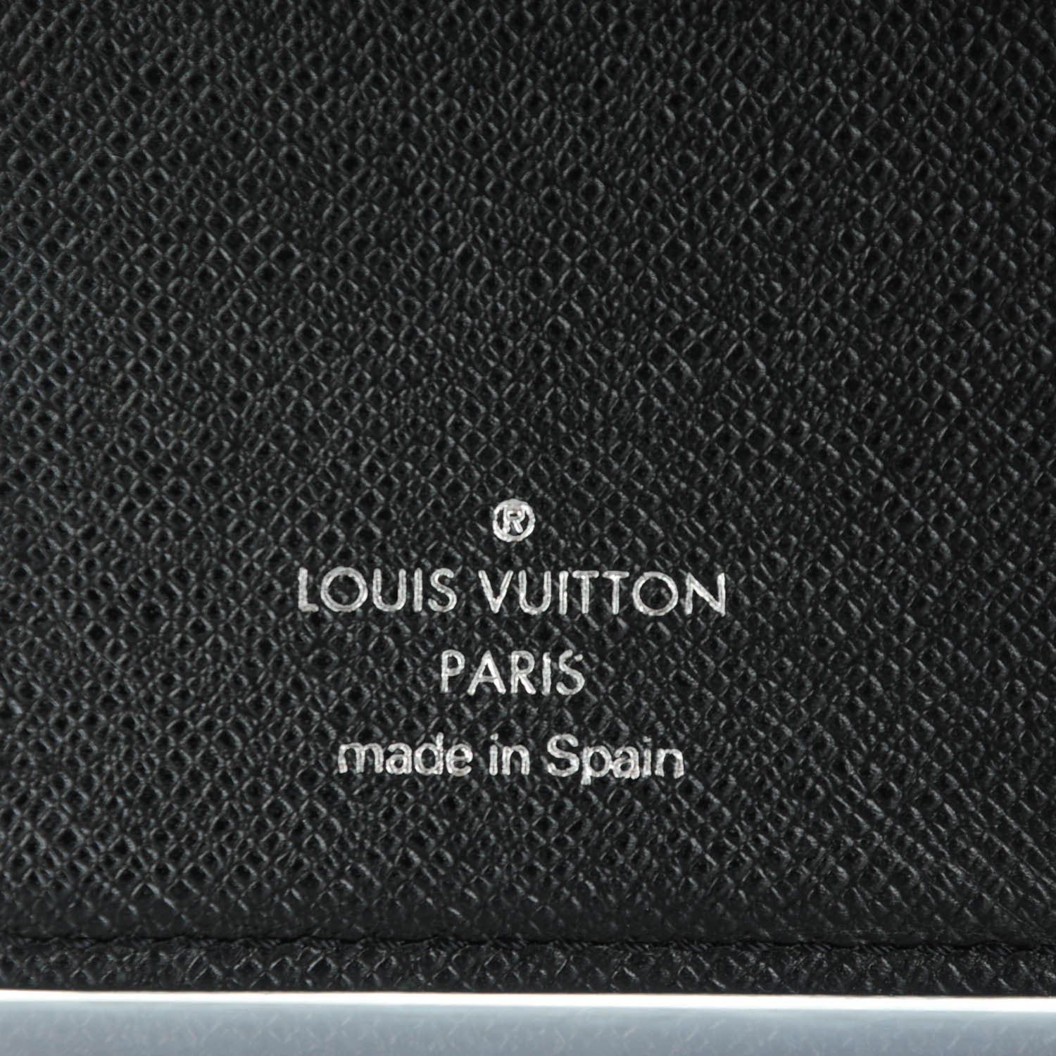 Louis Vuitton Epi Small Ring Agenda Black 6 of 7