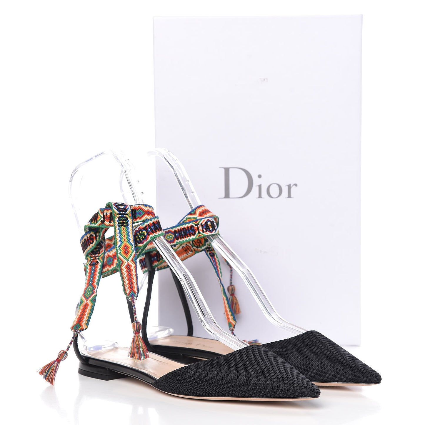 Fabric J'adior IT Flat 38 Black