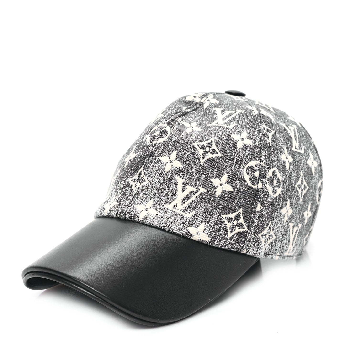 Monogram Jacquard Cap M Grey