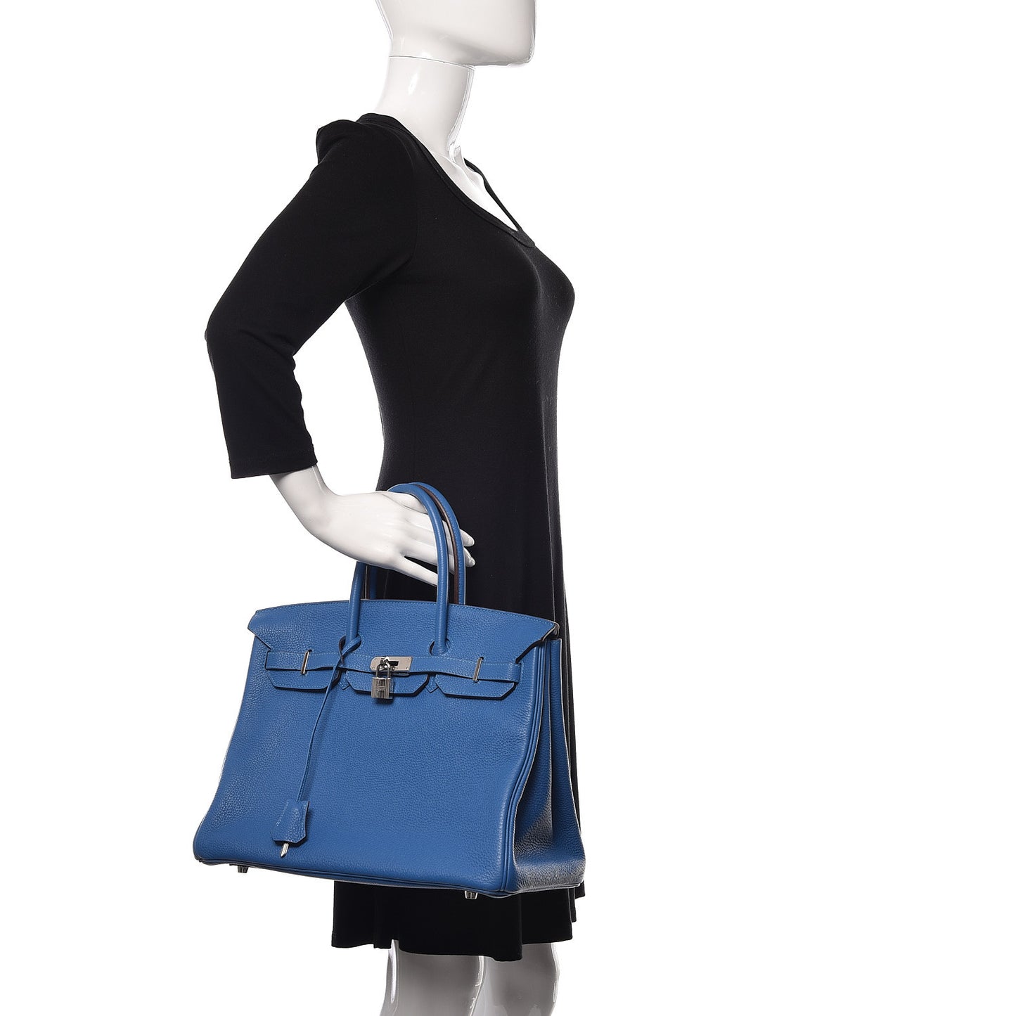 Togo Birkin 35 Bleu France