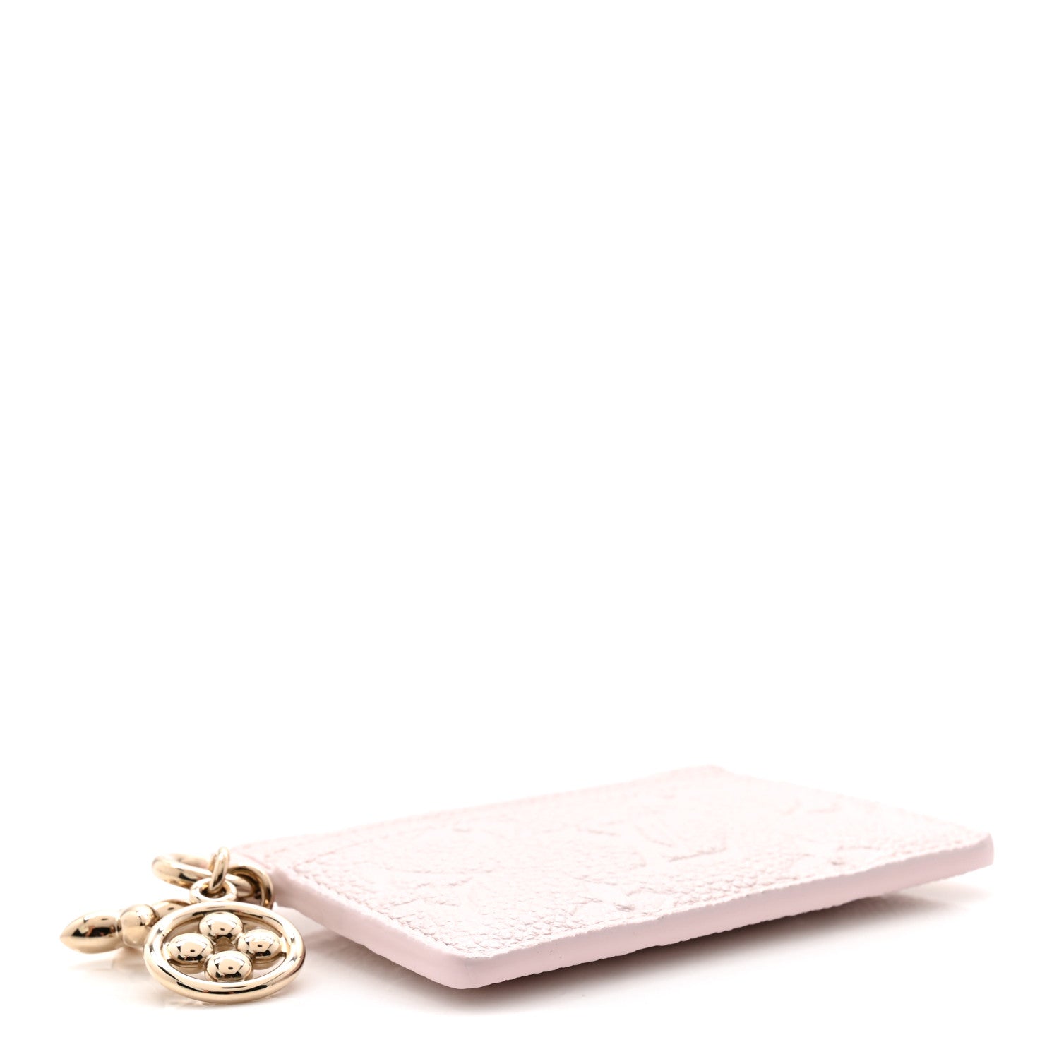 Louis Vuitton Empreinte Monogram LV Charms Card Holder Snowy Pearl 4 of 7