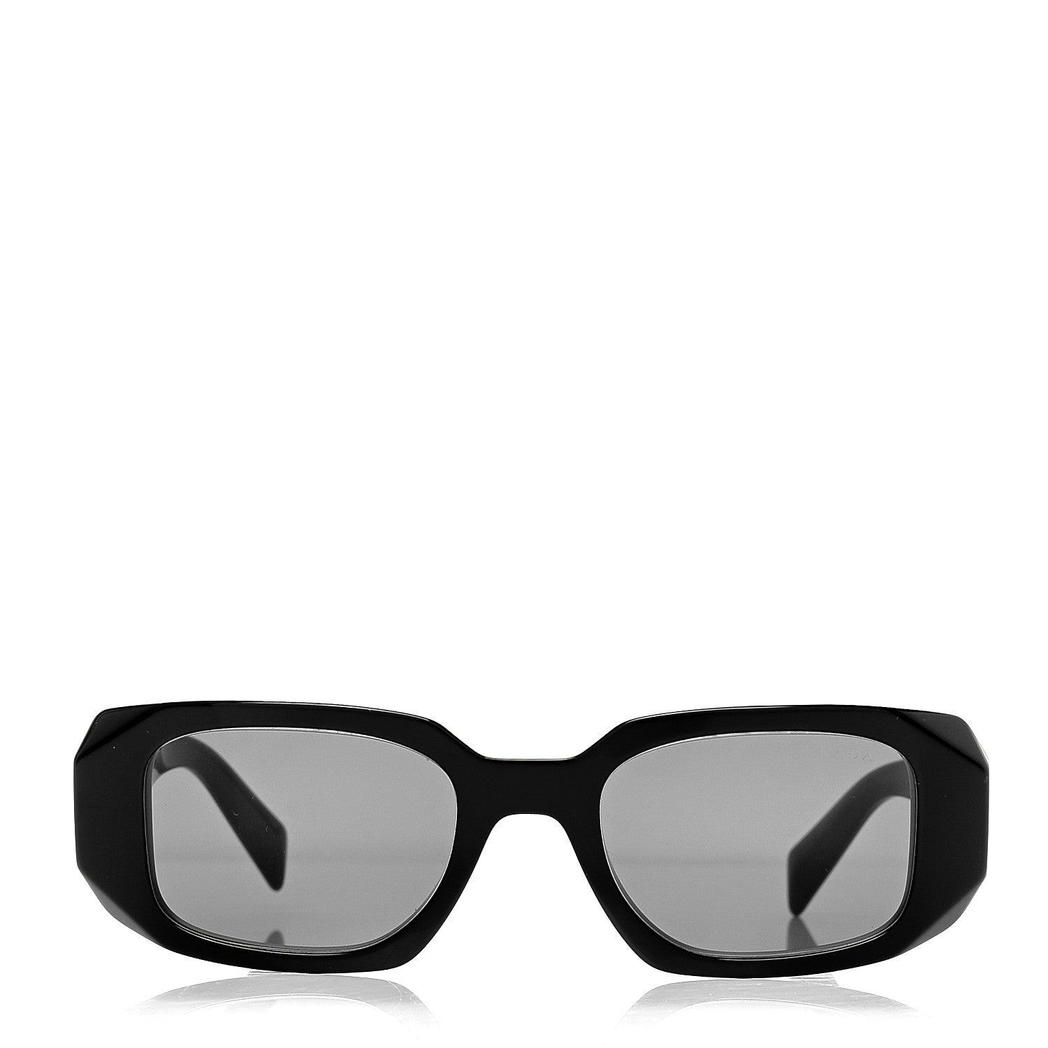 Prada Acetate Symbole Sunglasses SPR 17W Black 2 of 8