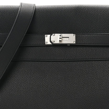 Hermes Togo Kelly Messenger GM Black 8 of 11