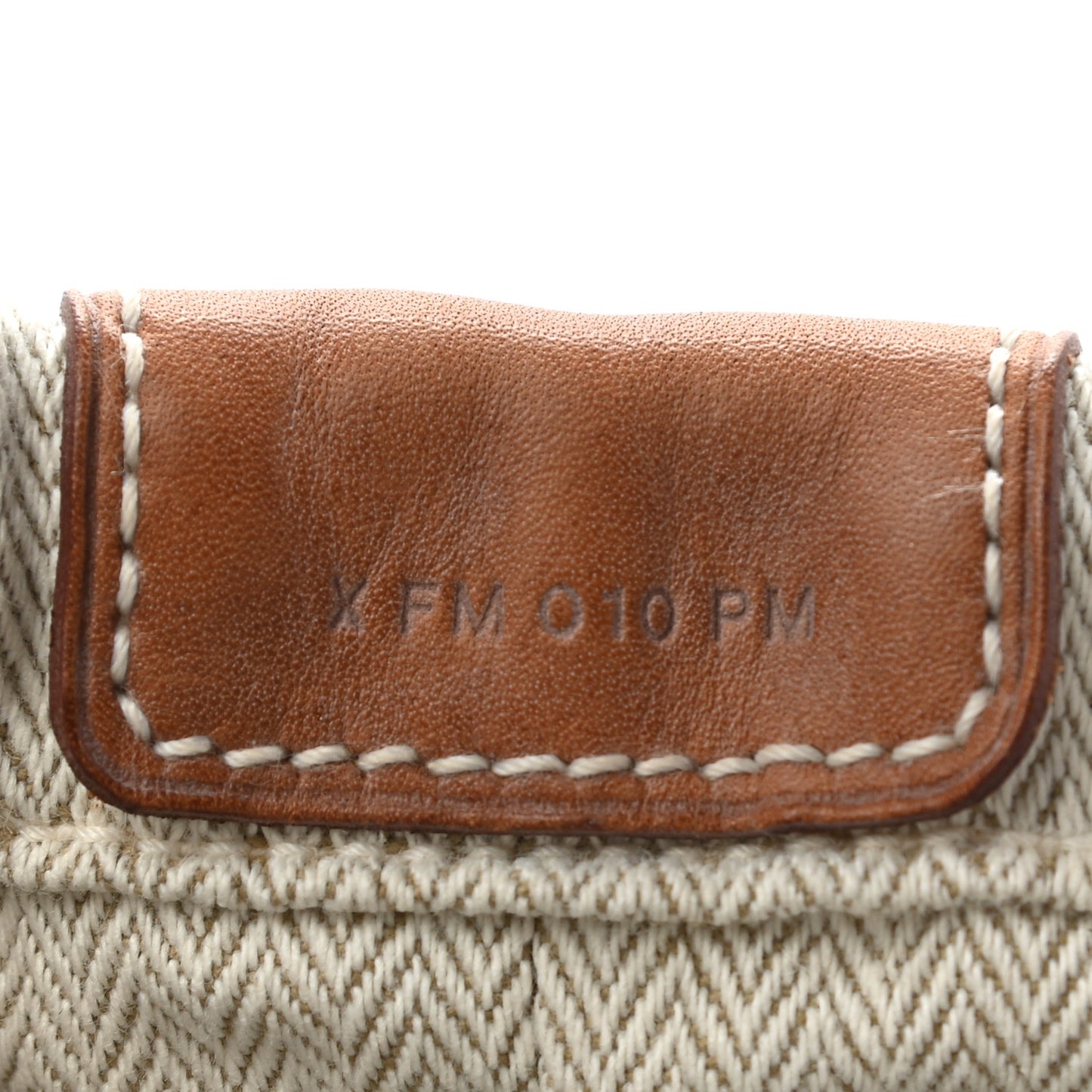 Canvas Barenia Fourbi 20 PM Pouch Naturel Fauve