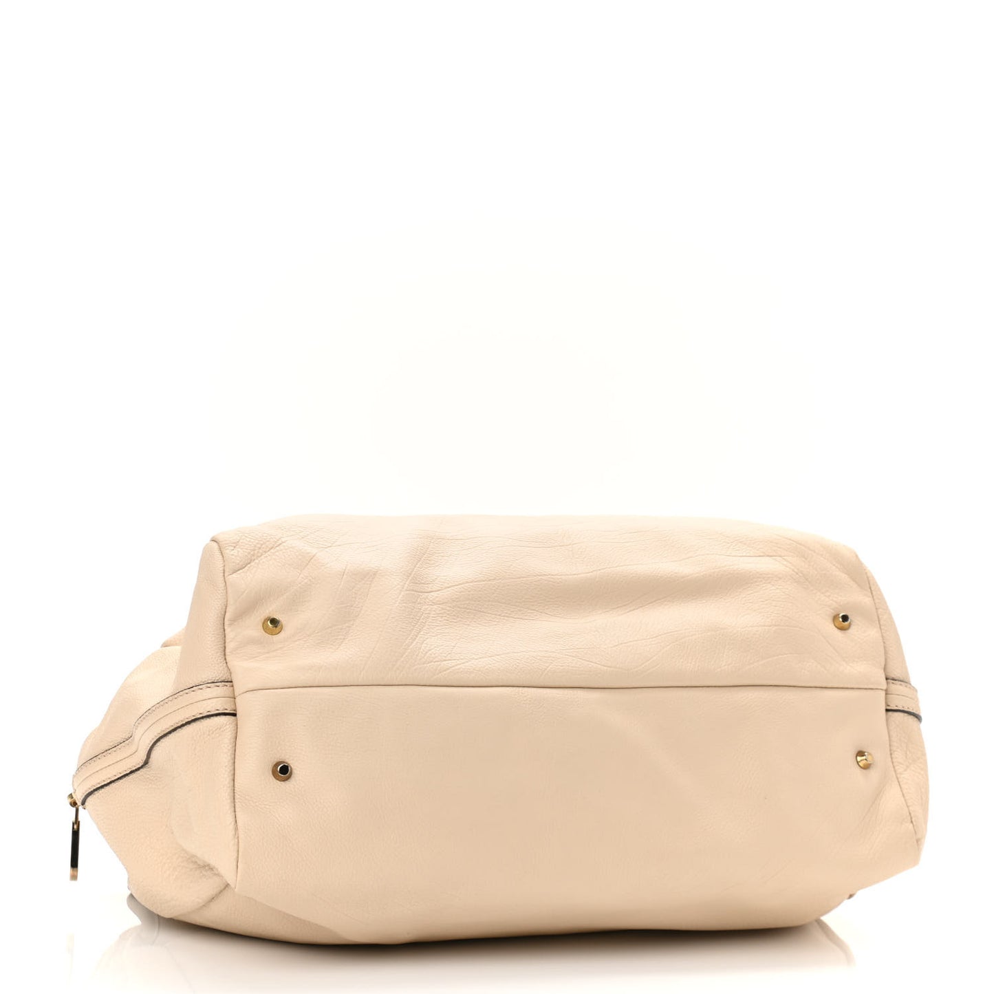 Calfskin Medium Elsie Satchel Light Tan