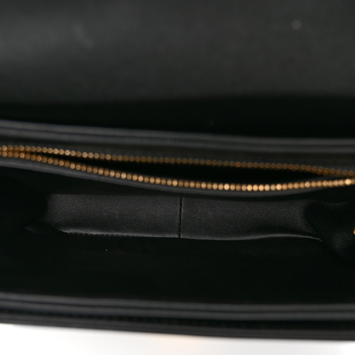 Shiny Calfskin Teen Triomphe Black