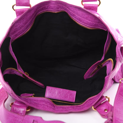 Balenciaga Agneau Giant 21 Gold Hardware Part Time Magenta 5 of 16