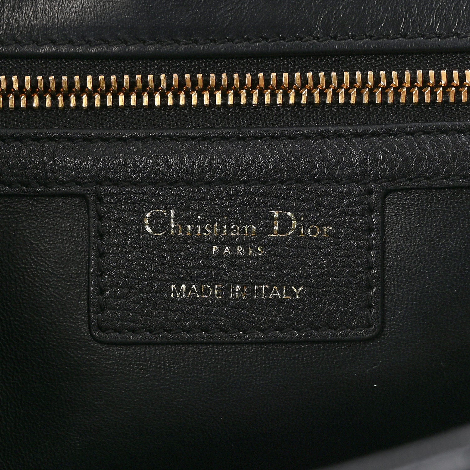 Christian Dior Calfskin Cannage Medium Caro Bag Black 6 of 11